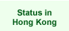 Status in Hong Kong